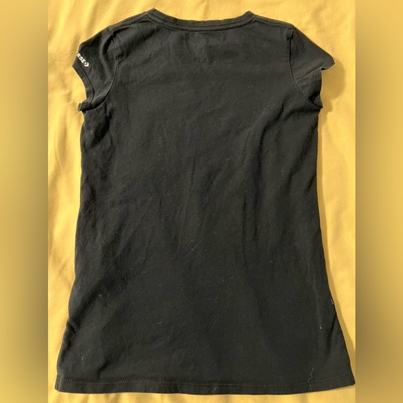 Converse t Shirt girls size Medium (10-12yrs ) black - Picture 7 of 12